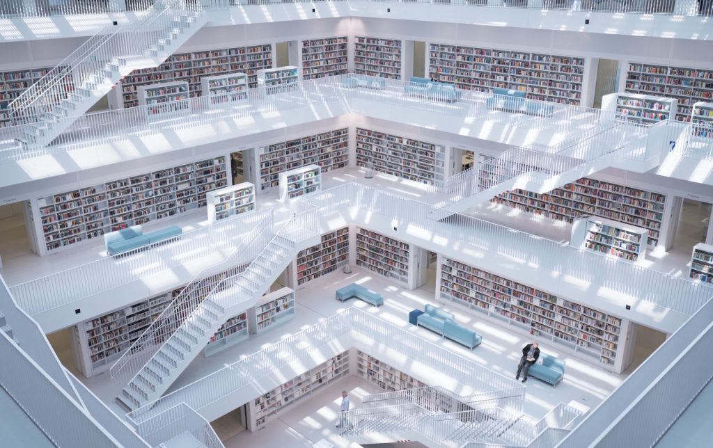 Max Langelott photo of Stuttgart library